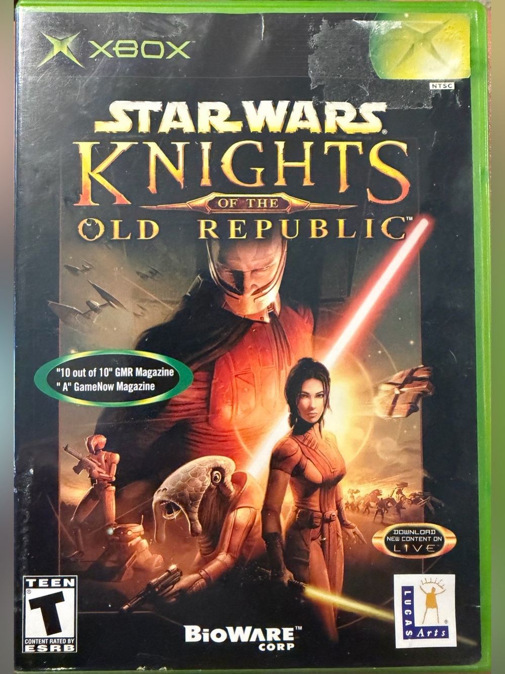 Xbox 360 Star Wars Knights of the Old Republic Game
